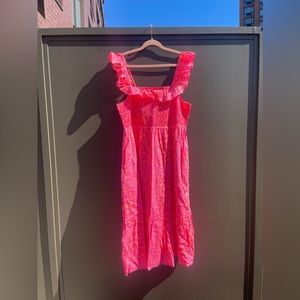 Vineyard Vines Tortola Tile Smocked Midi Dress